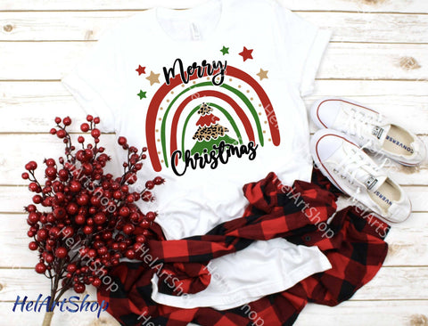 Christmas Rainbow Svg SVG _HelArtShop_ 