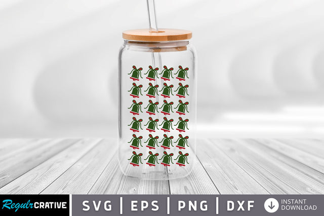 Christmas Red Bell SVG Design SVG Regulrcrative 