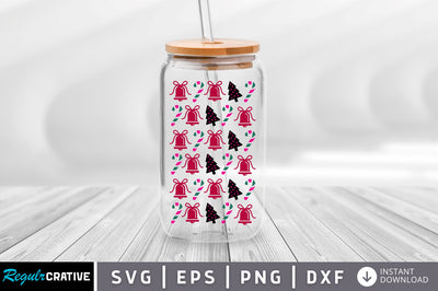 Christmas Red Bell SVG Design SVG Regulrcrative 