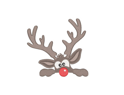Christmas Reindeer Embroidery Design Embroidery/Applique DESIGNS Nino Nadaraia 