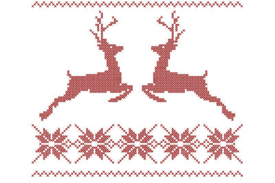 Christmas Reindeer Embroidery Designs Embroidery/Applique DESIGNS NextEmbroidery 