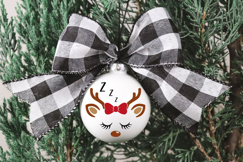 Christmas Reindeer Faces SVG Pack SVG Feya's Fonts and Crafts 