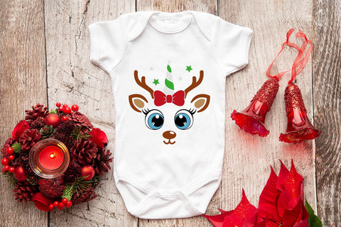 Christmas Reindeer Faces SVG Pack SVG Feya's Fonts and Crafts 