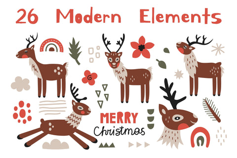 Christmas Reindeer Sublimation Rin Green 