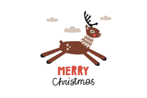 Christmas Reindeer Sublimation Rin Green 