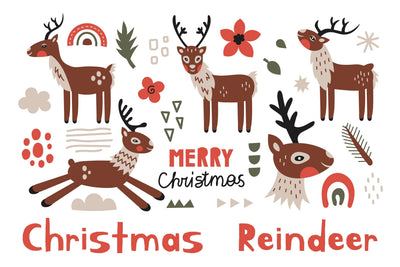Christmas Reindeer Sublimation Rin Green 