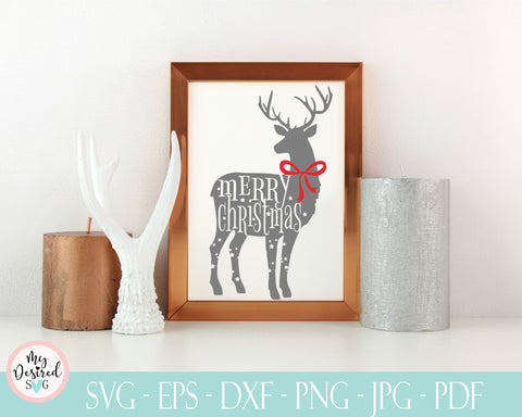 Christmas reindeer SVG, Santa claus, Holiday SVG, christmas shirt svg, This the season svg, Home Decor, Christmas Idea, Silhouette Home SVG SVG MyDesiredSVG 