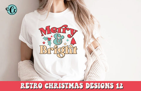Christmas Retro Sublimation Designs SVG Crazy Craft 