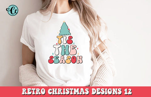 Christmas Retro Sublimation Designs SVG Crazy Craft 