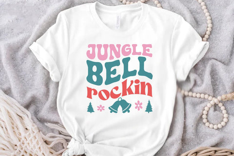 Christmas Retro SVG Design, Jungle Bell rockin SVG FiveStarCrafting 