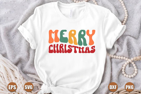 Christmas retro SVG Design, Merry christmas SVG FiveStarCrafting 
