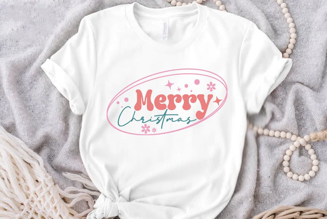 Christmas Retro SVG Design, Merry Christmas SVG FiveStarCrafting 