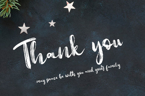 Christmas Rockstar Font Letterara 