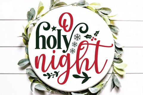 Christmas Round Ornaments SVG Bundle SVG Ariyan 