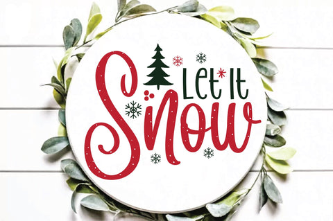 Christmas Round Ornaments SVG Bundle SVG Ariyan 