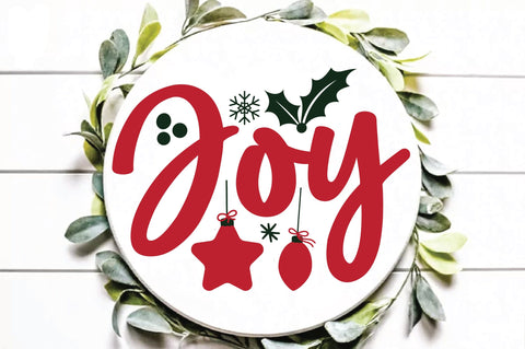 Christmas Round Ornaments SVG Bundle SVG Ariyan 
