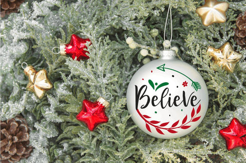 Christmas Round Ornaments SVG Bundle SVG Regulrcrative 