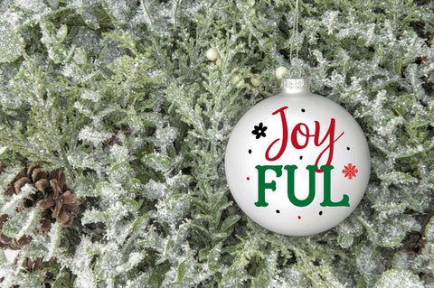 Christmas Round Ornaments SVG Bundle SVG Regulrcrative 