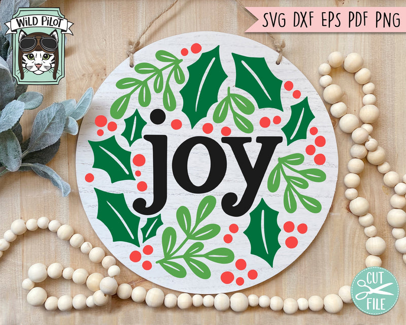 Christmas Round Sign Bundle svg file, Christmas Sign svg files ...