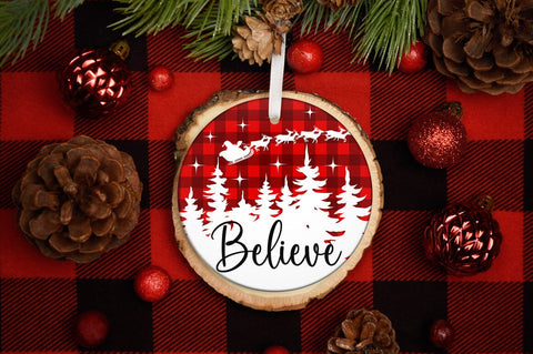 Christmas Round Sign Bundle SVG fokiira 