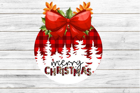 Christmas Round Sign Bundle SVG fokiira 