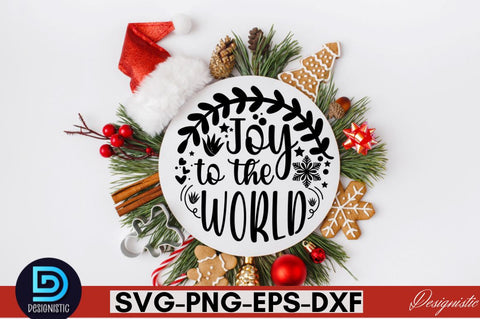 Christmas Round Sign SVG Bundle, Christmas SVG Bundle, Christmas Bundle SVG DESIGNISTIC 