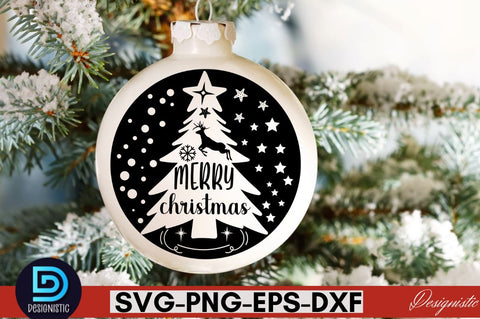 Christmas Round Sign SVG Bundle, Christmas SVG Bundle, Christmas Bundle SVG DESIGNISTIC 