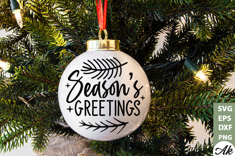 Christmas Round Sign SVG Bundle SVG akazaddesign 