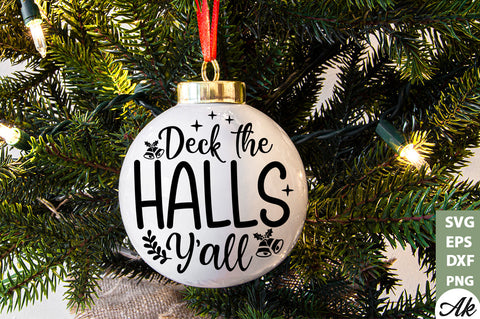 Christmas Round Sign SVG Bundle SVG akazaddesign 