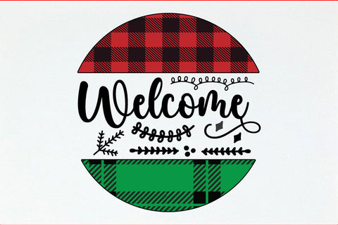 Christmas Round Sign SVG Bundle SVG CraftingStudio 