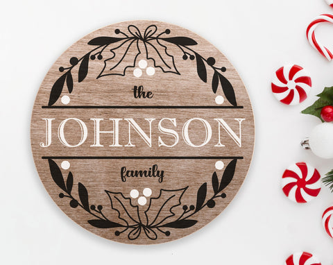 Christmas round signs svg Bundle, Christmas ornaments svg, Christmas door signs svg SVG Pretty Meerkat 