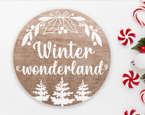 Christmas round signs svg Bundle, Christmas ornaments svg, Christmas door signs svg SVG Pretty Meerkat 