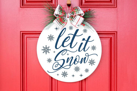 Christmas Round Signs SVG Bundle, Rustic Christmas Signs SVG Bundle, round sign bundle, Christmas, Merry and Bright Sign, Snowman Sign SVG etcify 