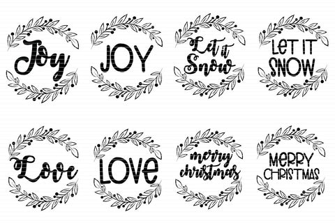 Christmas round svgs, Christmas ornaments round svgs SVG Paper Switch 