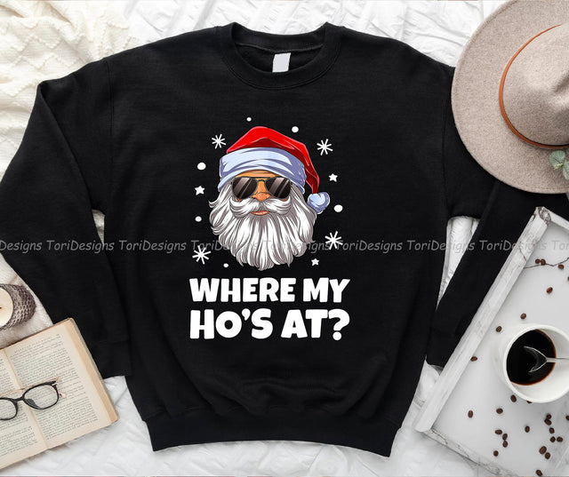 Christmas Santa PNG Sublimation Design Sublimation ToriDesigns 