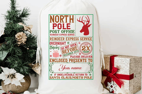 Christmas Santa Sack Svg Bundle SVG Regulrcrative 