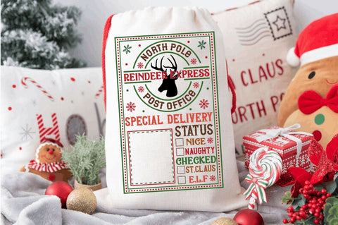 Christmas Santa Sack Svg Bundle SVG Regulrcrative 