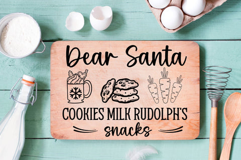 Christmas Santa Tray SVG Bundle SVG Regulrcrative 