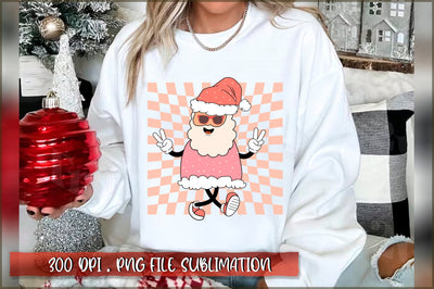 Christmas Santa Vector and pattern Sublimation SVG Shetara Begum 