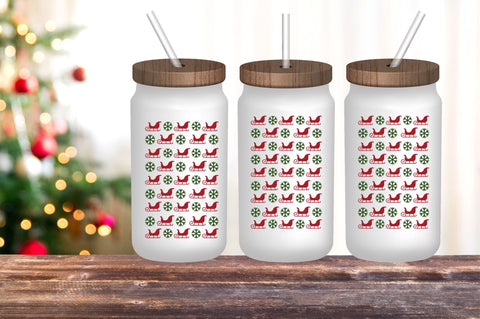 Christmas Santas carriage SVG Design SVG Regulrcrative 