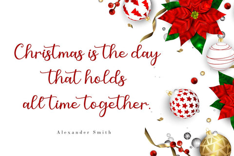 Christmas Saturday - A Christmas Special Script Font AEN Creative Store 
