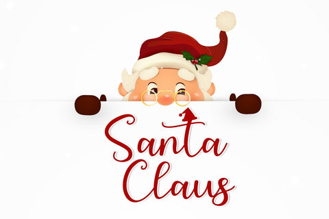 Christmas Saturday - A Christmas Special Script Font AEN Creative Store 