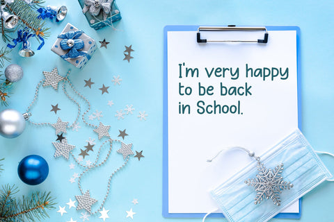 Christmas School Font Afandi Studio 