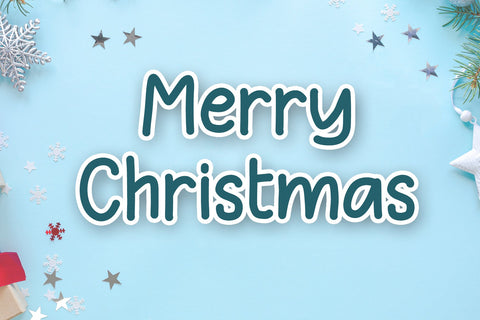 Christmas School Font Afandi Studio 