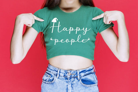 Christmas Season Font AEN Creative Store 