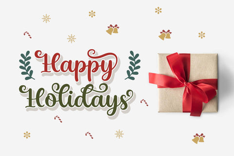 Christmas Seasonal Font love script 