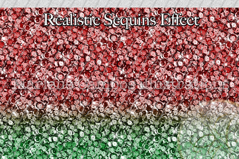 Christmas Sequins Skinny Tumbler Sublimation / Red and Green Sublimation Marlene Campos 