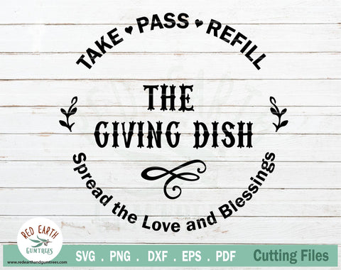 Christmas Sharing plate, Giving plate SVG,DXF,PNG,EPS,PDF SVG Redearth and gumtrees 