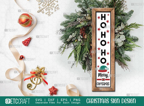 Christmas Sign Bundle Vol-11 | Ho Ho Ho Svg | Naughty Nice Svg | Sleigh Rides Svg | Warm Winter Wishes Svg | Christmas Wood Sign SVG ETC Craft 