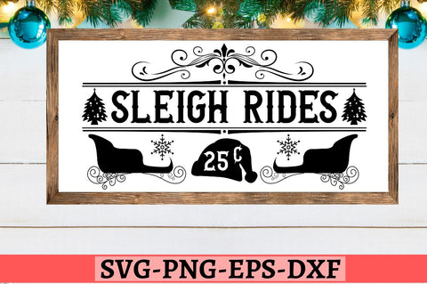 Christmas Sign Making Bundle SVG DESIGNISTIC 